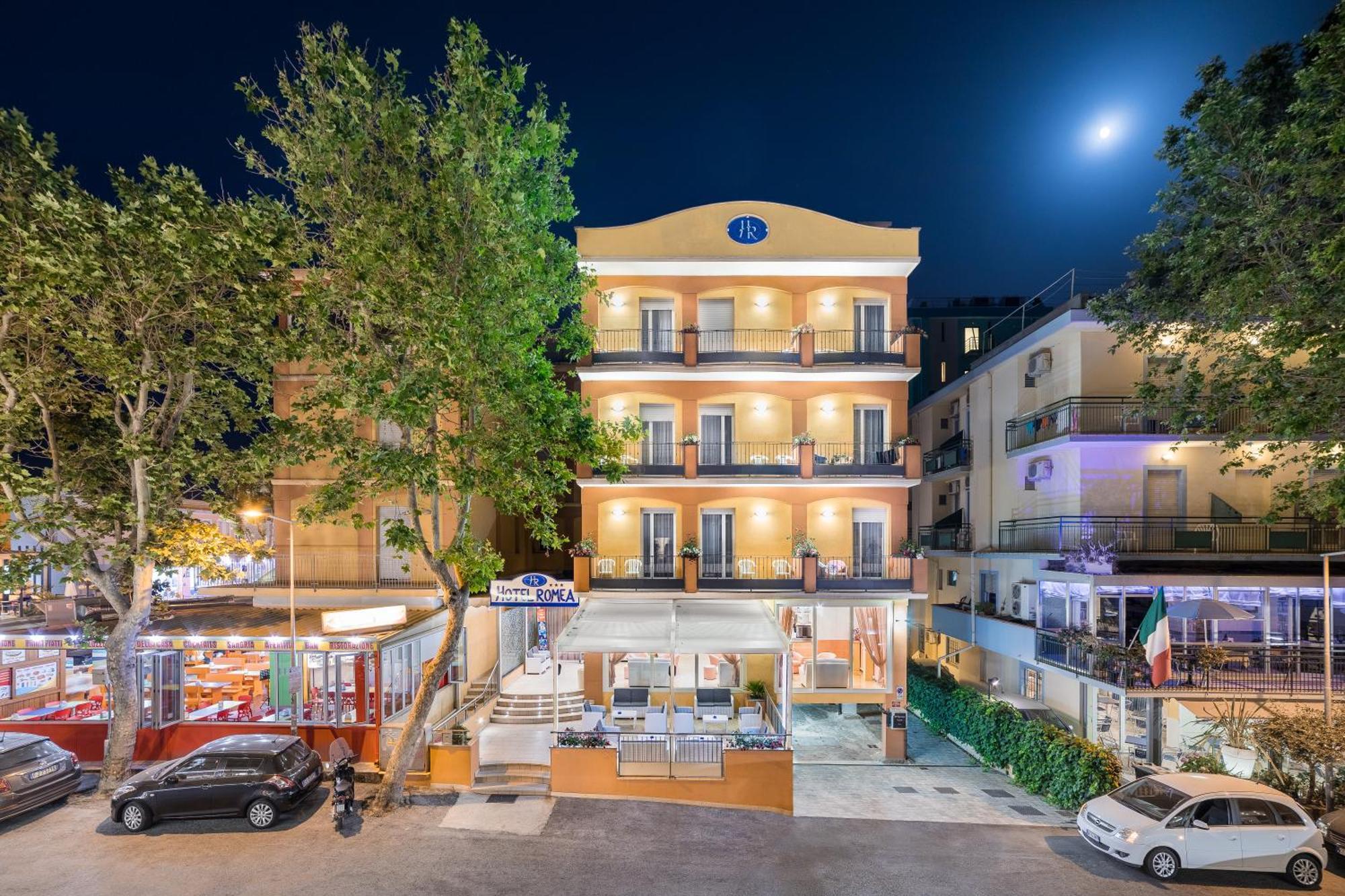 Viva Beach Hotel Rimini Exterior foto